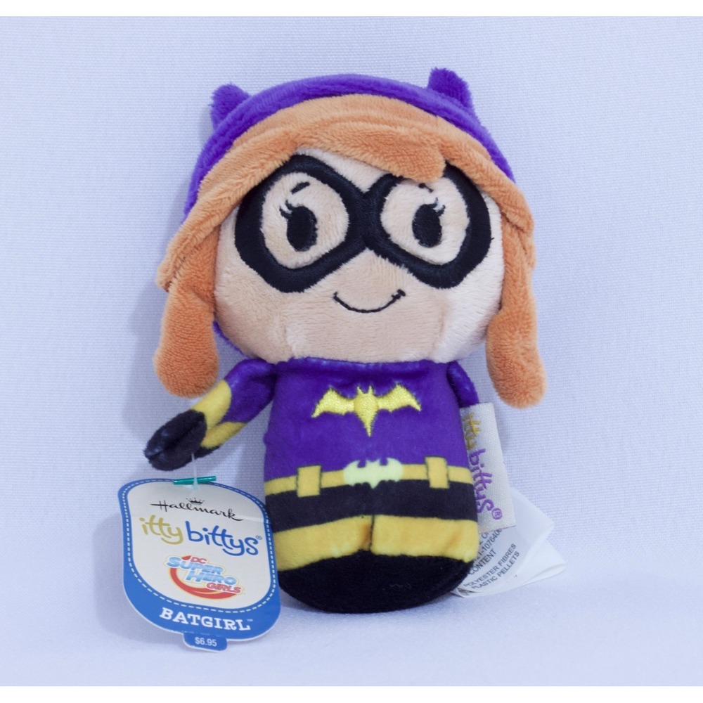 Hallmark Itty Bittys‎ Batgirl DC Super Hero Girls 3" Plush New with Tag